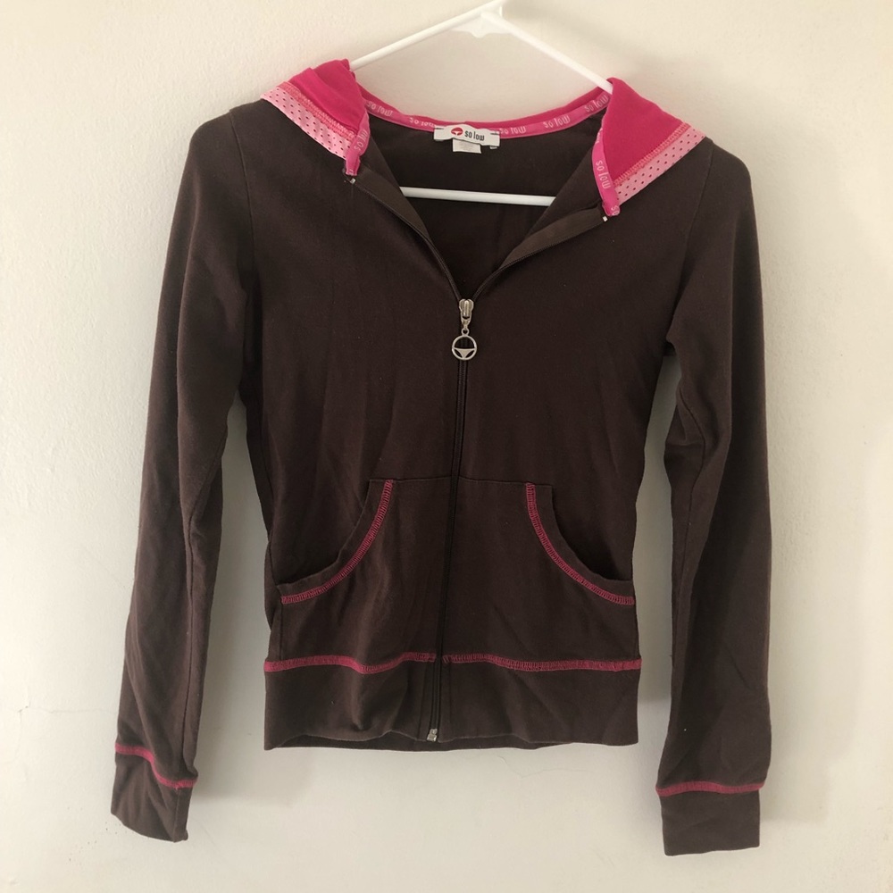 SOLOW Zip-Up Sweatshirt